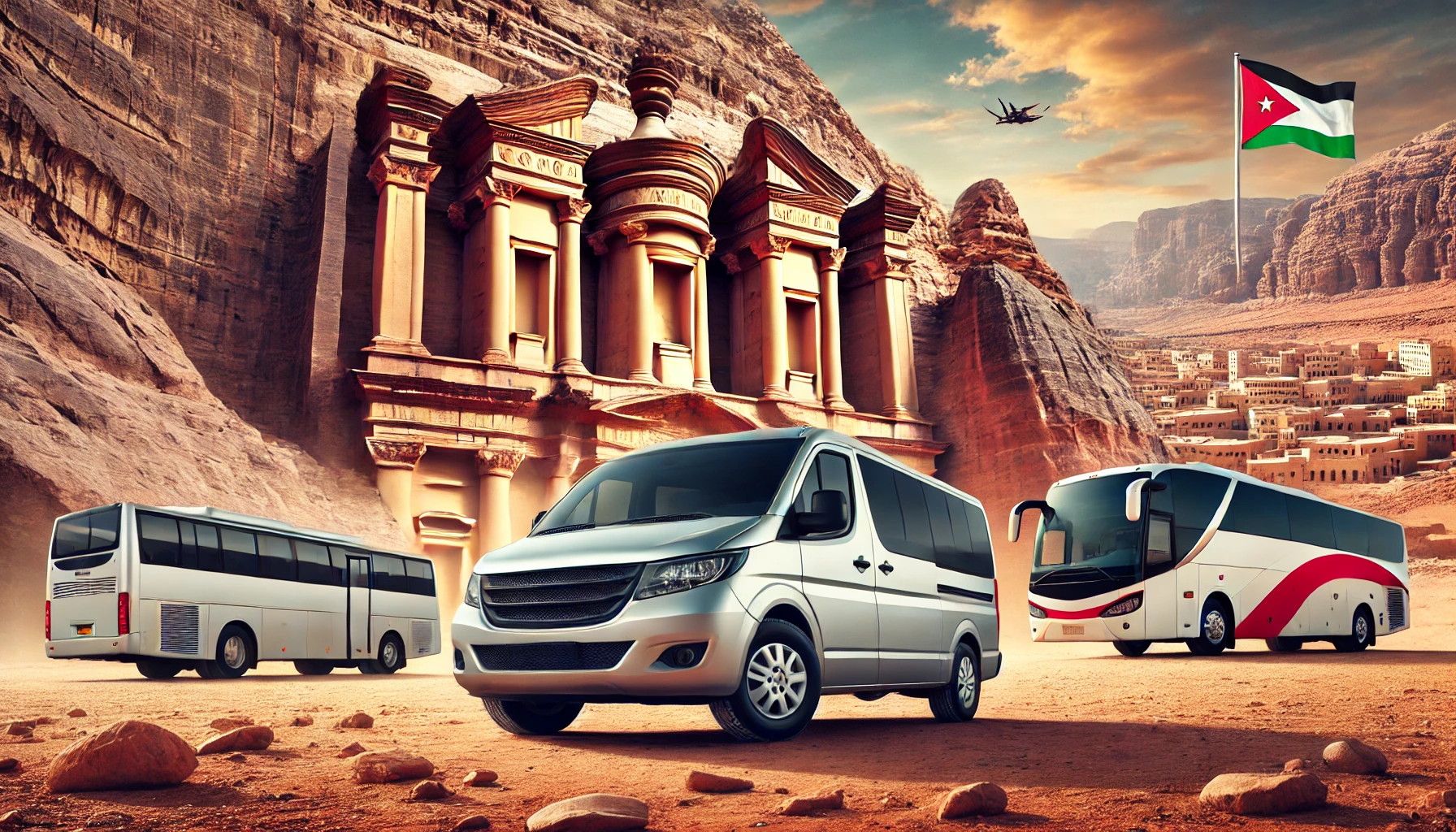 English-speaking guides and drivers for tours and trips in Jordan.